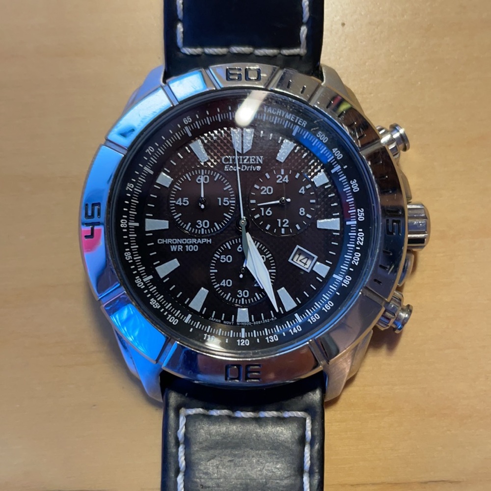 Citizen Eco-Drive Chronograph WR100